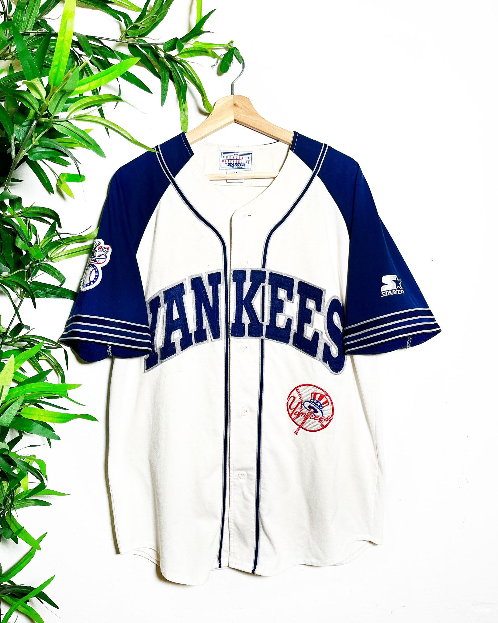 Starter New York Yankees 90's Vintage Jersey. - Mahalo vintage