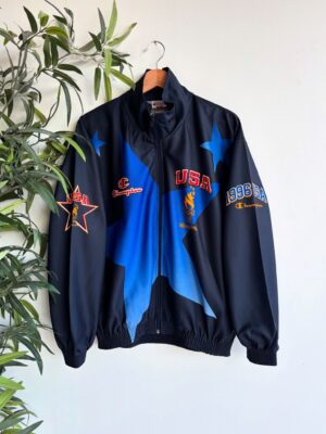 Champion Atlanta 1996 Olympic Games USA Vintage Sportswear Jacket.