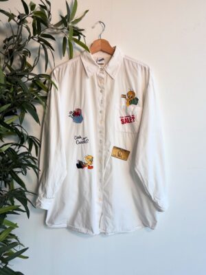 Looney Tunes 90's Vintage Print Shirt.