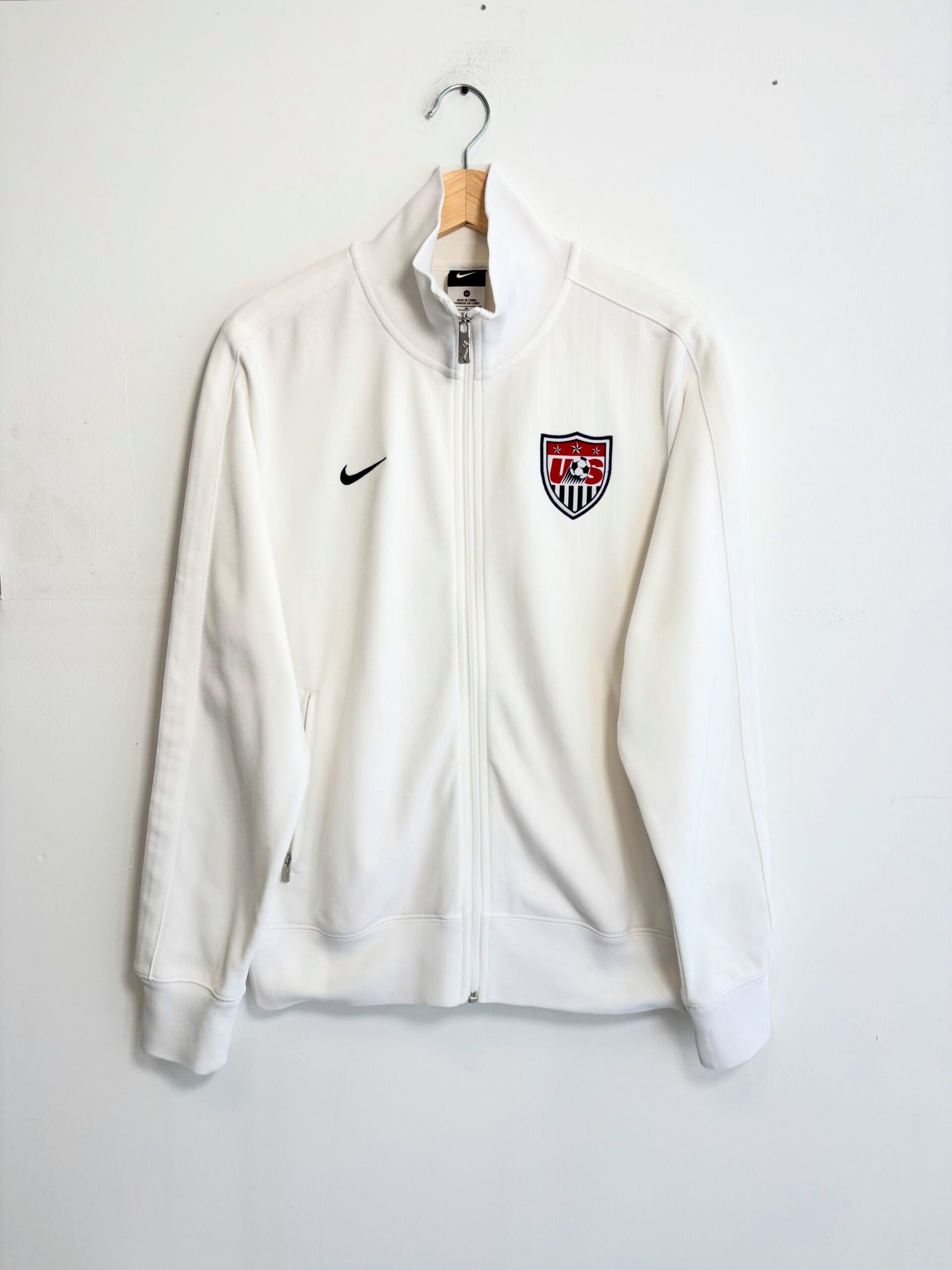 Nike USA Soccer's Team Vintage Sportswear Jacket.