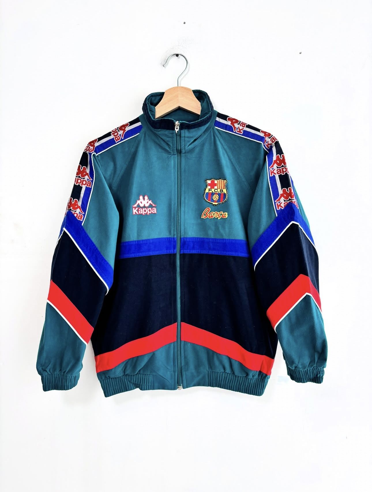 Kappa FC Barcelona 1995-97 Vintage Sportswear Jacket.